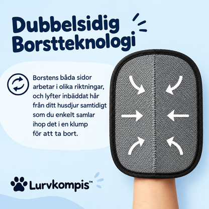 Pälsborttagningshandsken